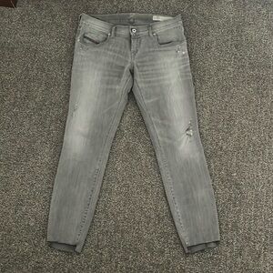 Diesel jeans, light grey color, size 29, great condition.